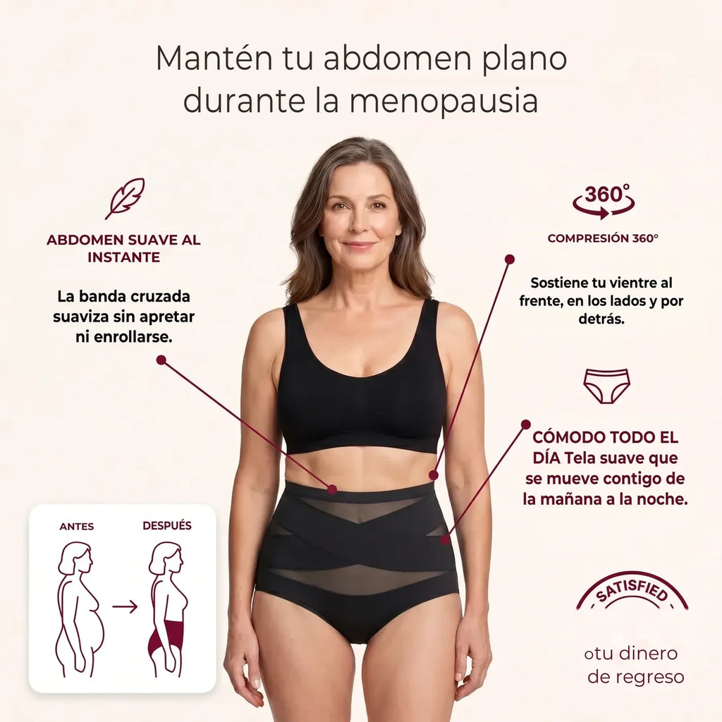 Panty de Control Cruzado 360°