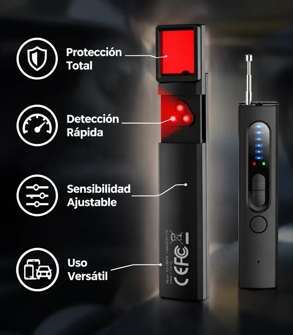 Detector de GPS y micrófonos -ScanGuard™x